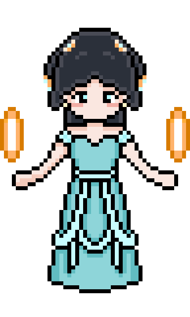 像素画_百格画_积木画_格子画_钻石画_拼豆豆_玉巧(七仙女)